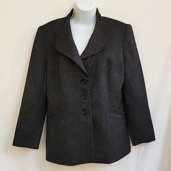Classiques Entier Atelier Wool Blend Blazer Jacket 10 - Picture 1 of 4